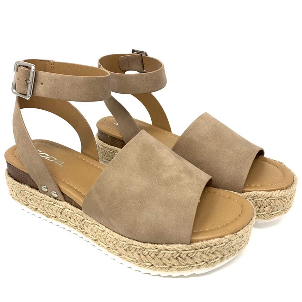 Soda Ankle Strap Espadrille Sandal